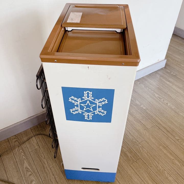 美品】レトロ 雪印アイスクリーム ストッカー 業務 冷凍庫 非売品