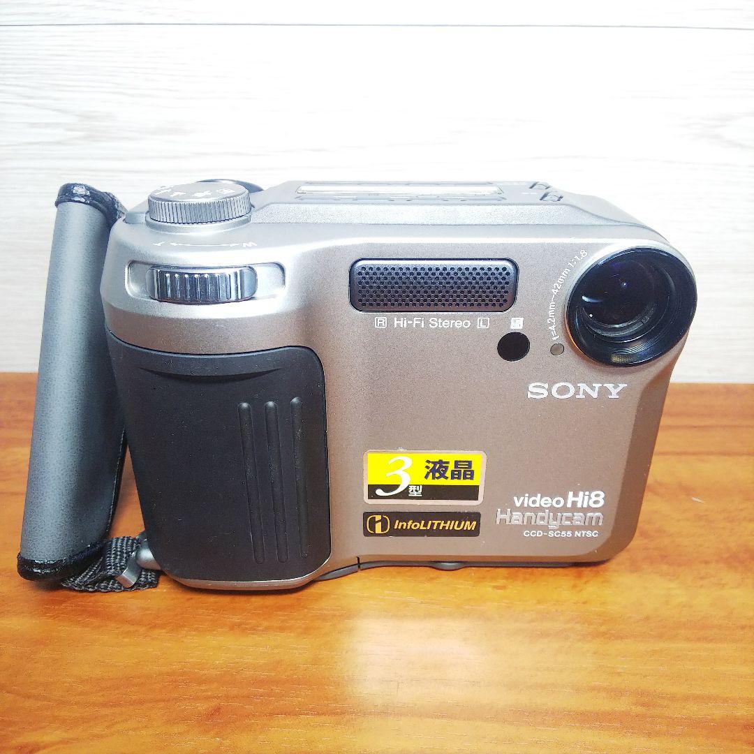 SONY Handycam video Hi8 CCD-SC55 再生可能 - メルカリ