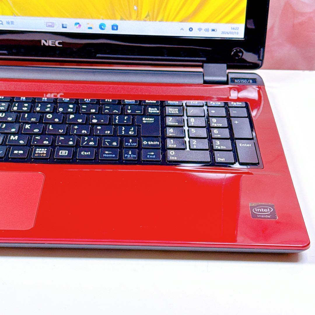 美品✨新品SSDで爆速✨ windows11 ノートパソコン✨オフィス カメラ