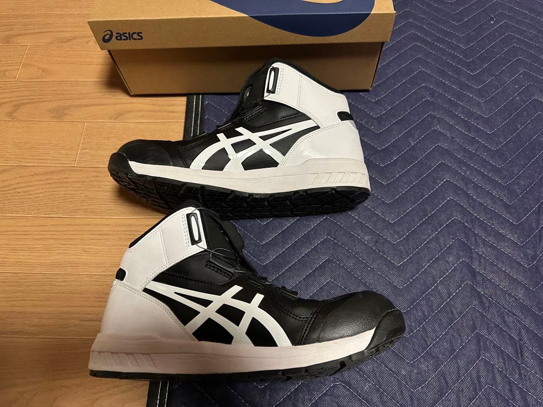 asics win job boa CP304 27.0cm 安全靴 美品