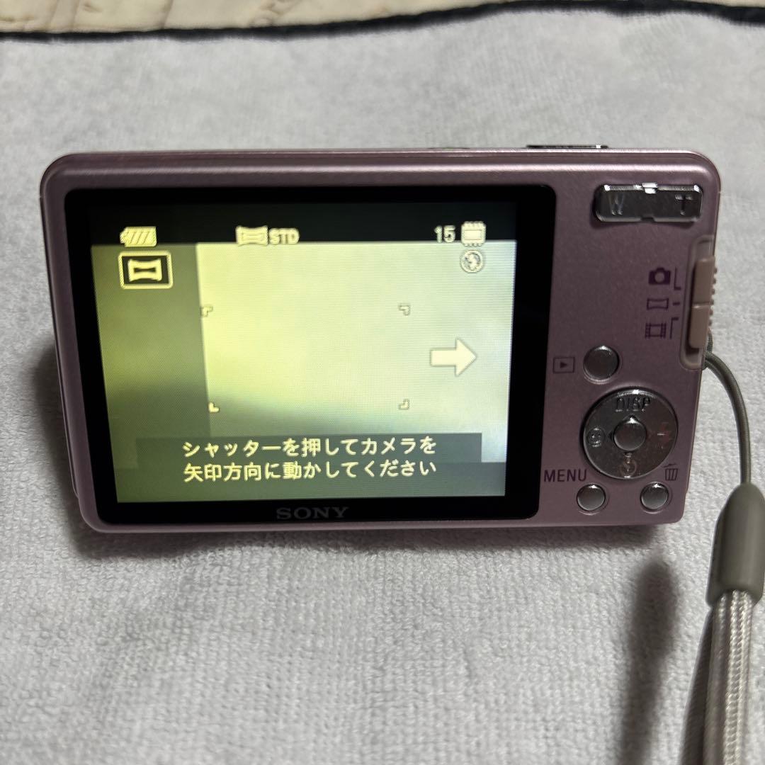 SONY サイバーショット DSC-W350D 桜色 名刺サイズ - メルカリ