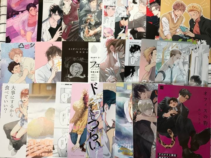 BL 特典　アニメイト他　リーフレット/小冊子 特典のみ BL ペーパー 13枚セット アニメイト リーフレット 小冊子