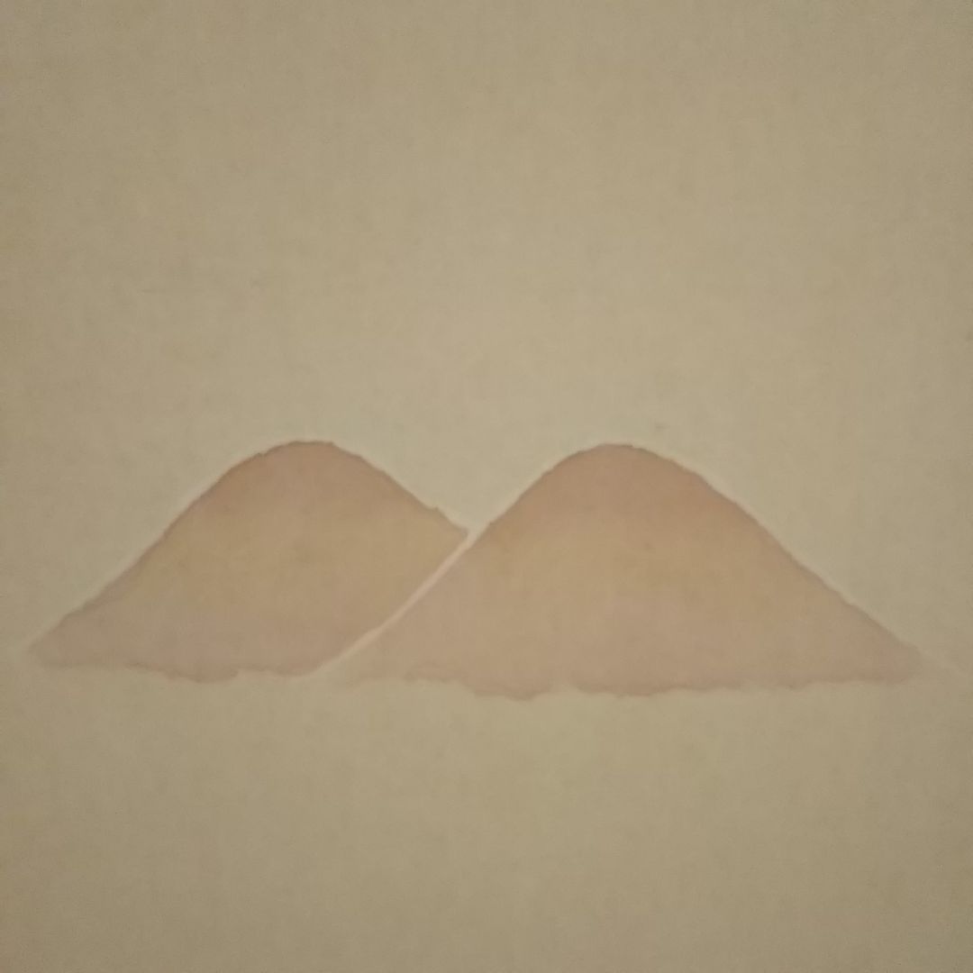 民芸 染色の掛軸 お雛様 木谷圭