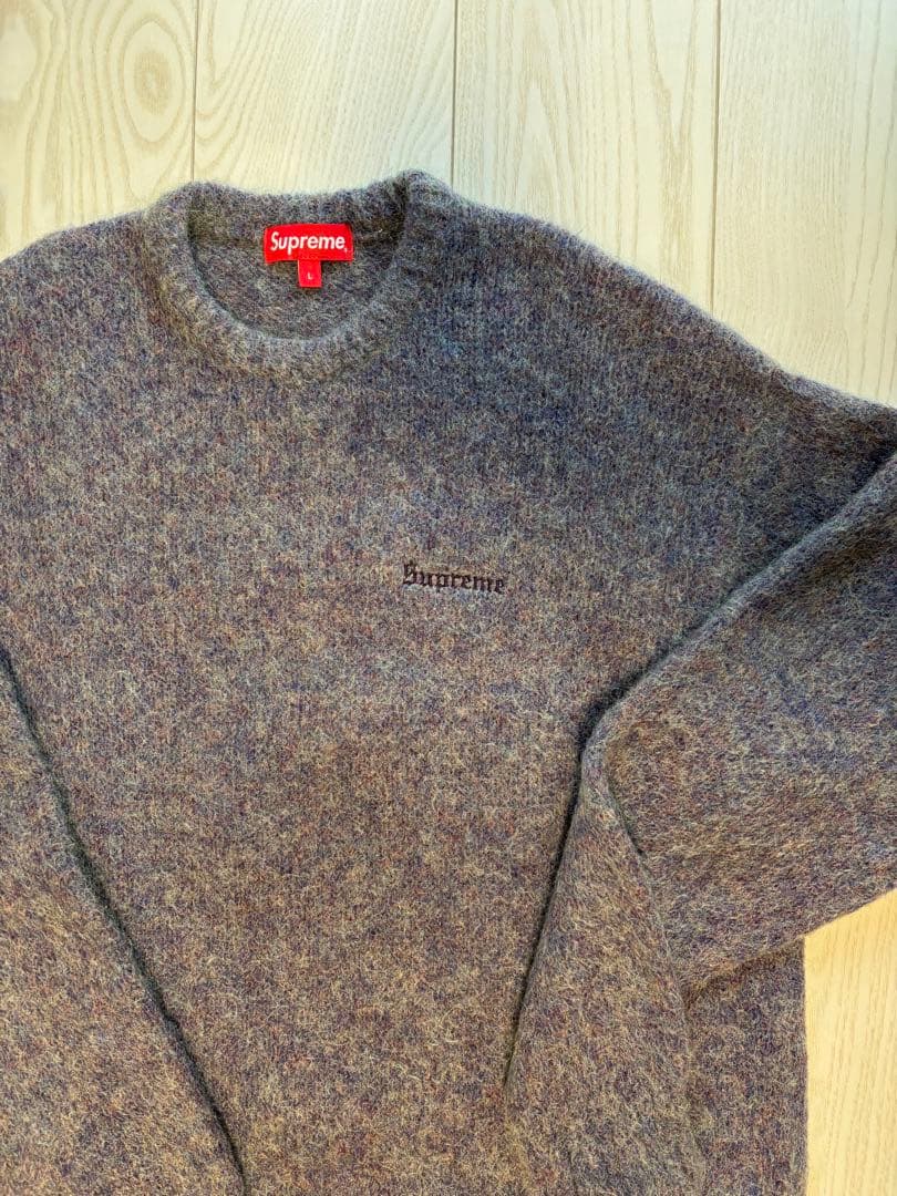 【極美品】Supreme モヘア セーター 美品 Supreme Mohair Sweater シュプリーム モヘア セーター 
