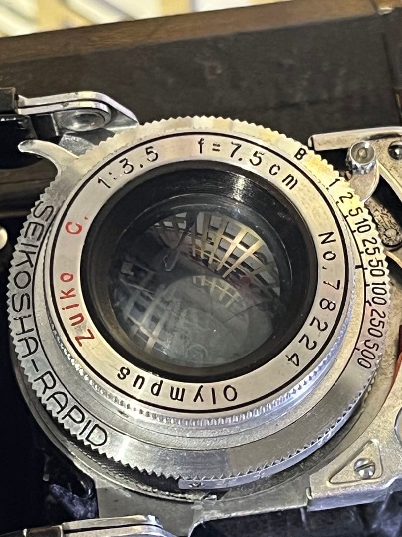 MAMIYA-6 Olympus Zuiko C. 7.5cm f3.5 蛇腹