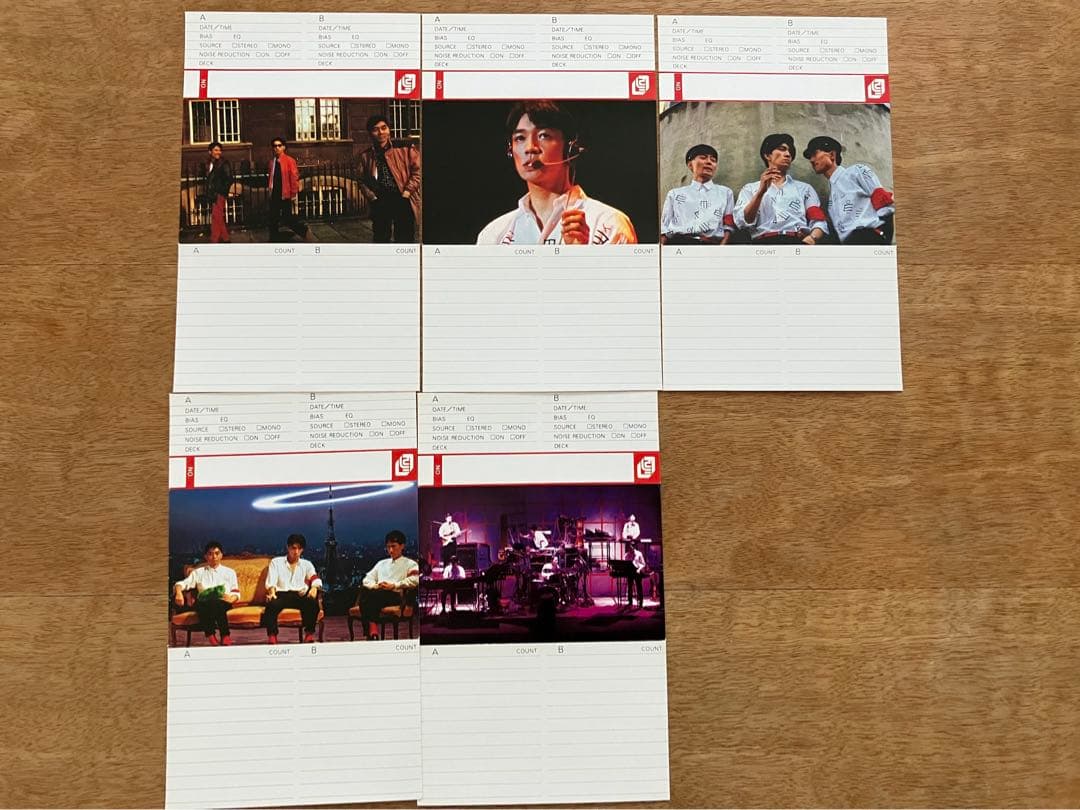 YMO FUJI カセットインデックス 2点セット - メルカリ