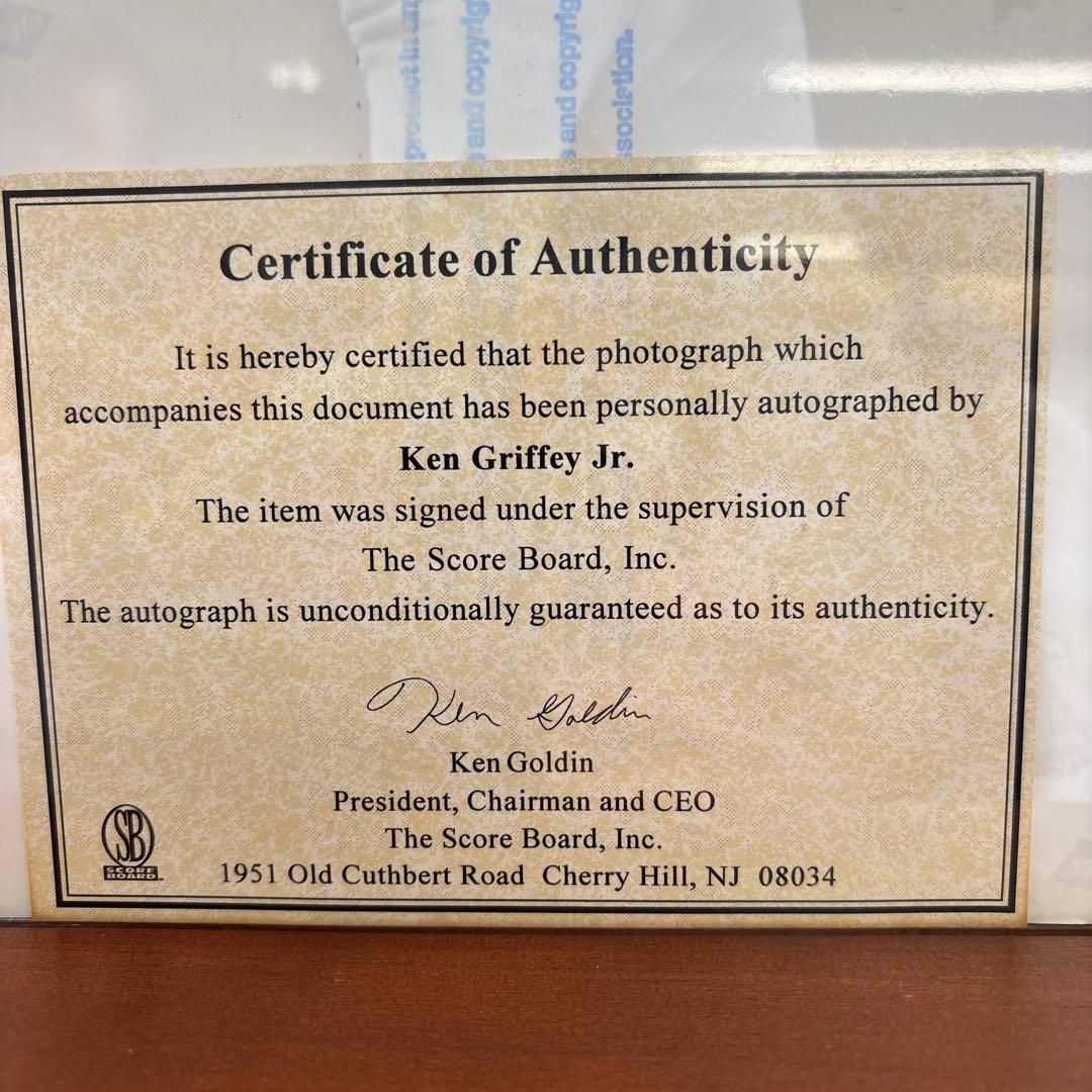 T*C様 【11月SALE】MLBケン・グリフィー・ジュニア 直筆サイン写真