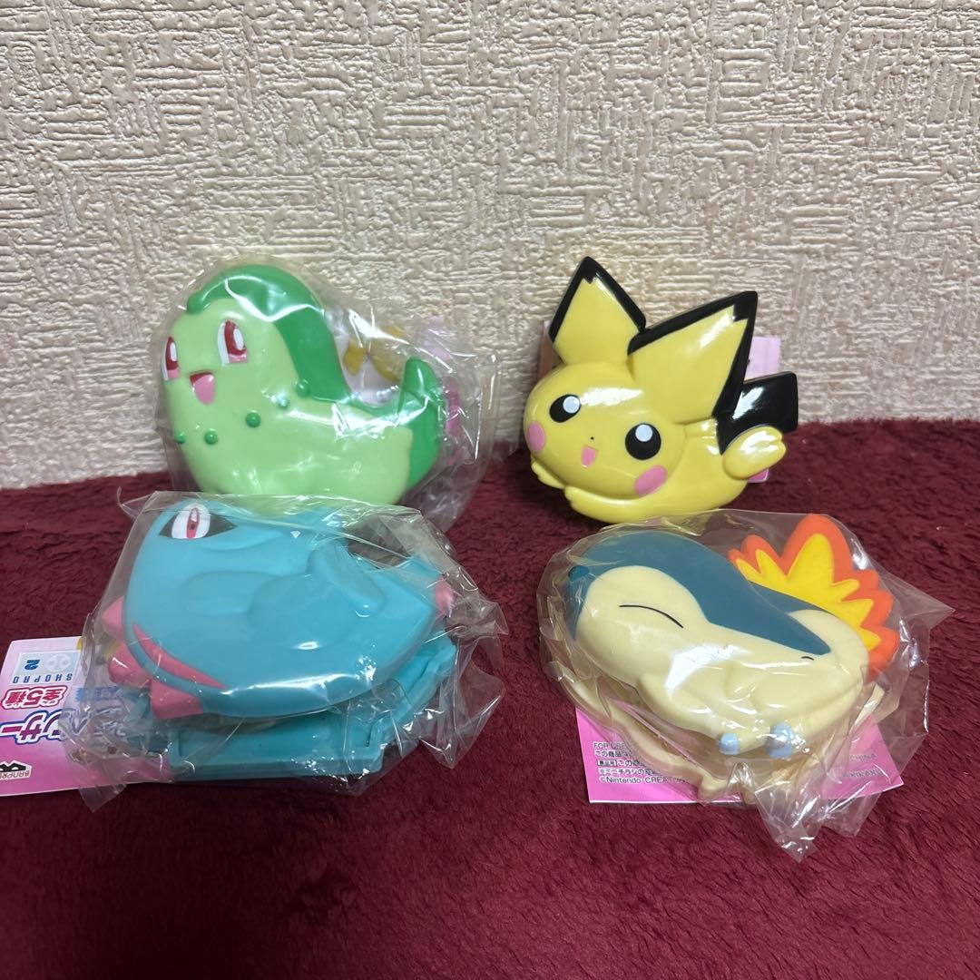 ポケモン　テープディスペンサー　ガチャダマコレクション　当時物　4種 d24-0125-1.jpg