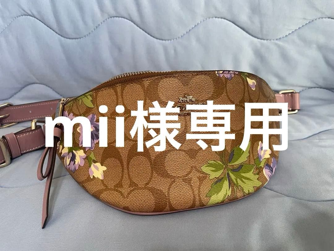 COACH ボディバッグ 未使用に近い 中古・古着通販】COACH (コーチ) ポピー クロスボディ バッグ 2WAY