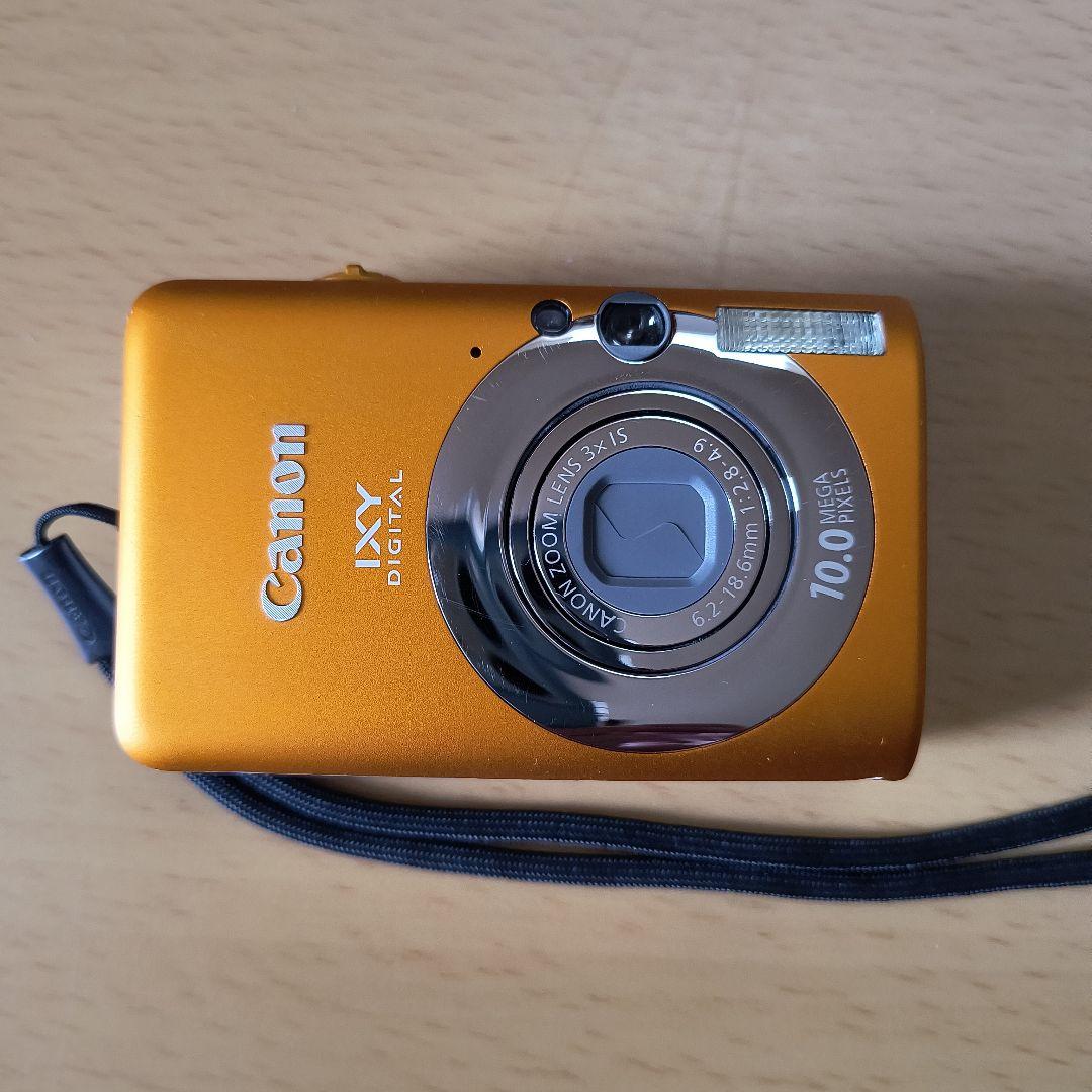 Canon IXY DIGITAL 110IS オレンジ 純正皮ケース付 動作品 - メルカリ