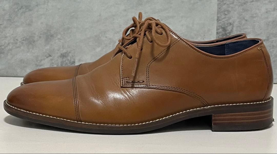 美品⭐︎コールハーン　革靴　ストレートチップ　ブラウン　C11632 26.5cm