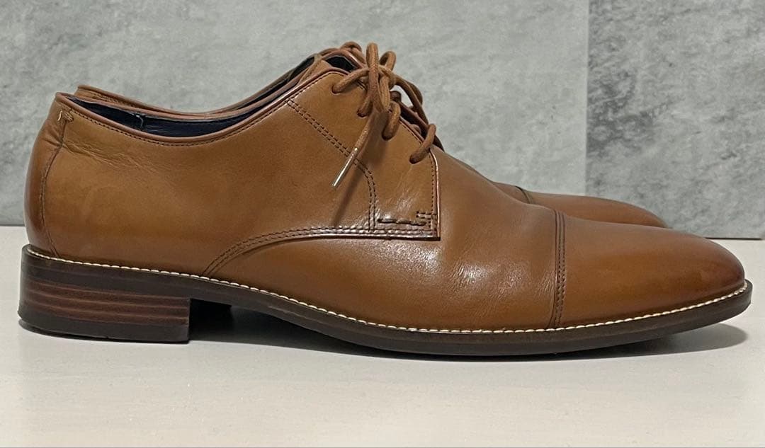 美品⭐︎コールハーン　革靴　ストレートチップ　ブラウン　C11632 26.5cm