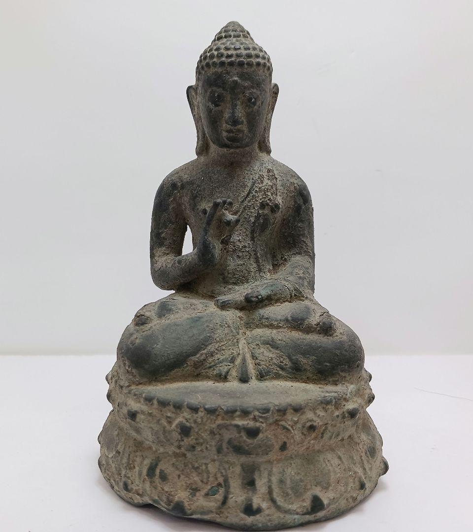 Y3122-63 銅製 チベット仏 仏像2体セット TTT