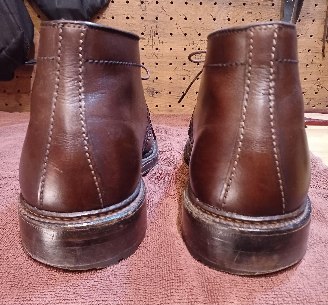 Alden US7D 25cm チャッカ 1327C カーフ バリーラスト - メルカリ