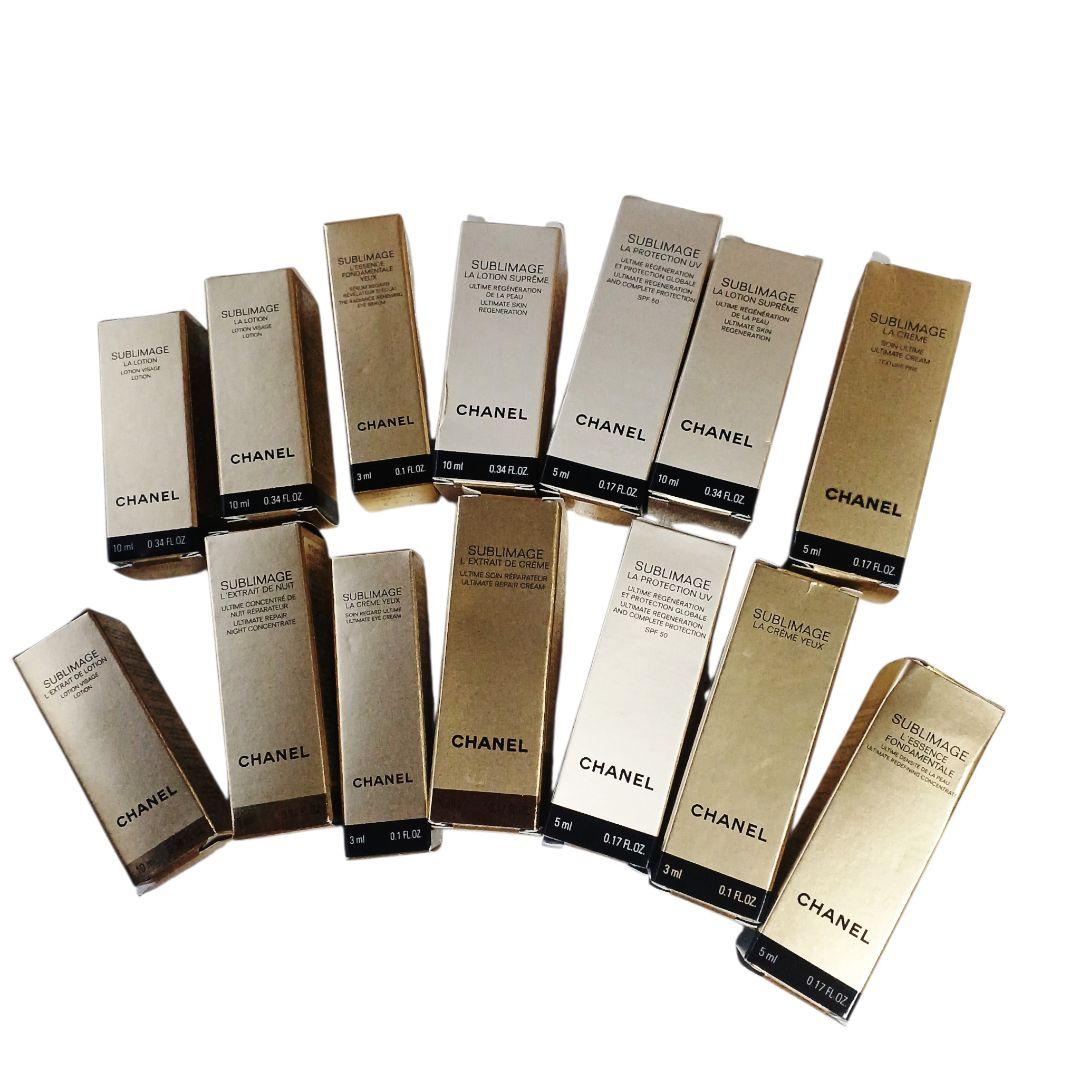 CHANEL サブリマージュ トライアルセット 14点 金色箱入 高級