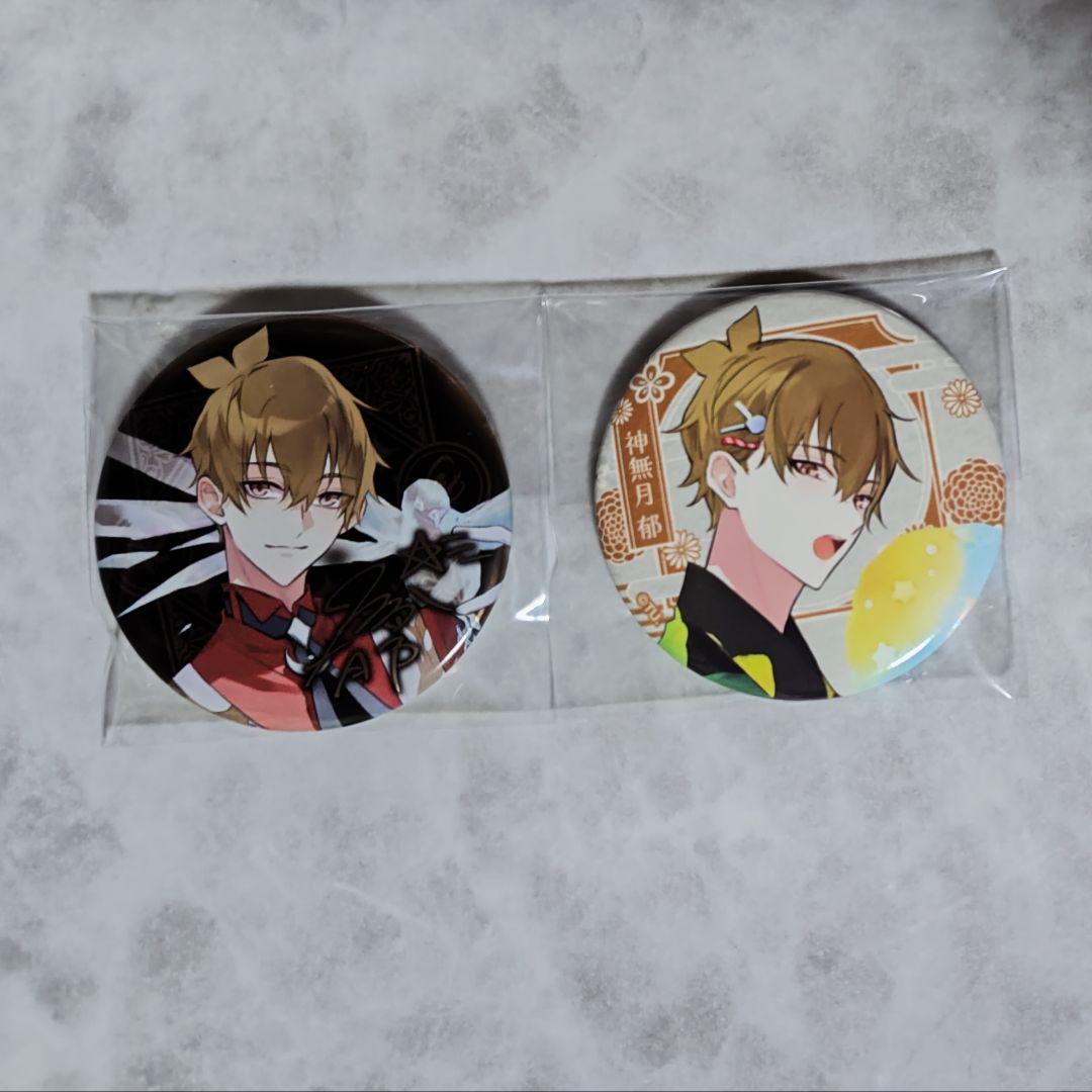 ツキウタ 缶バッジ ツキピカ 月夏祭 神無月郁 - メルカリ