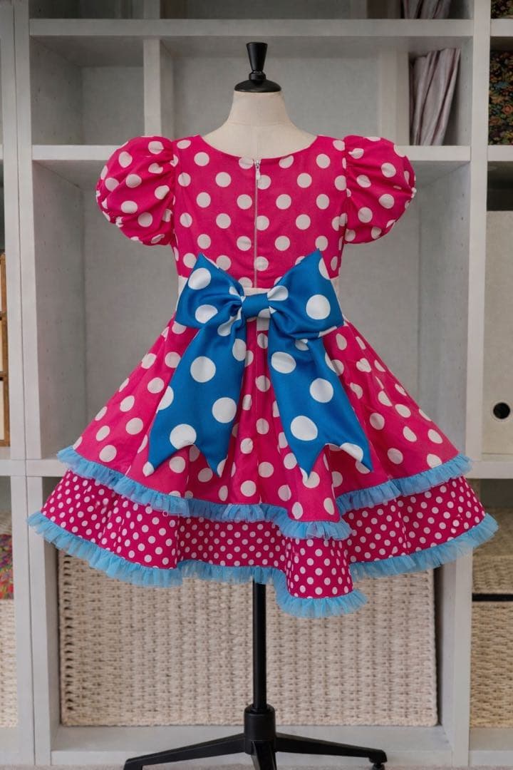 ミニー パルパルーザ衣装 90〜100cm ブレスレット付き - メルカリ