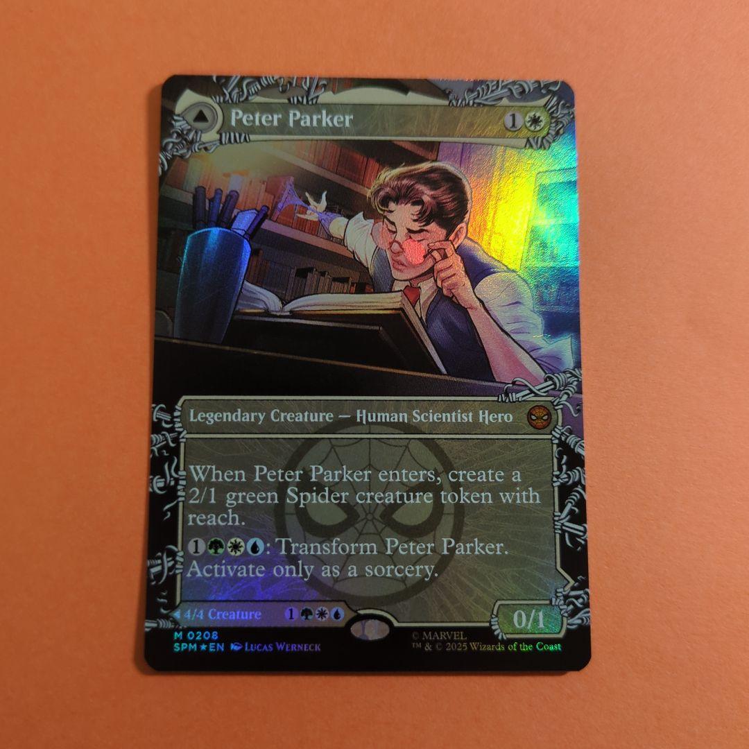 MTG ピーター・パーカー/アメイジング・スパイダーマン【FOIL英語】SPM