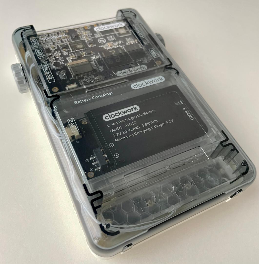 Clockwork GameShell Kit White