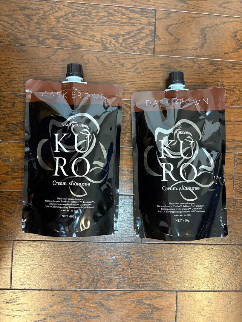 VALANROSE KURO クリームシャンプー ダークブラウン ２個 KUROクリームシャンプー | VALANROSE(バランローズ)【公式】
