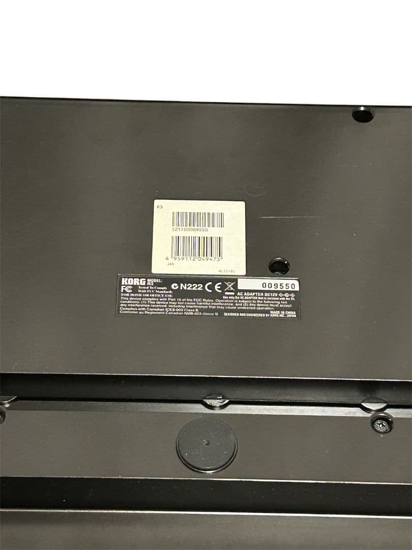 143 KORG R3 シンセサイザー 37鍵 - メルカリ