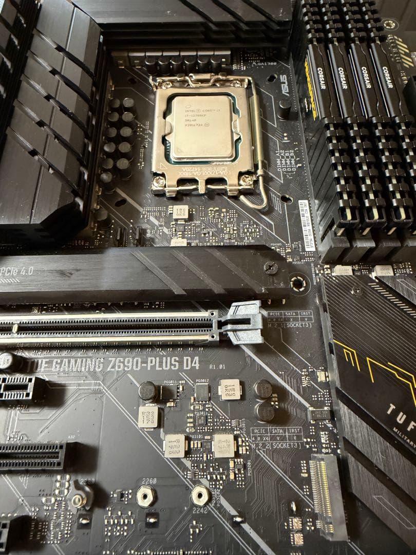 ASUS TUF GAMING Z690-PLUS D4 CPU付き TUF GAMING Z690-PLUS D4 | Motherboards | ASUS Gloabl