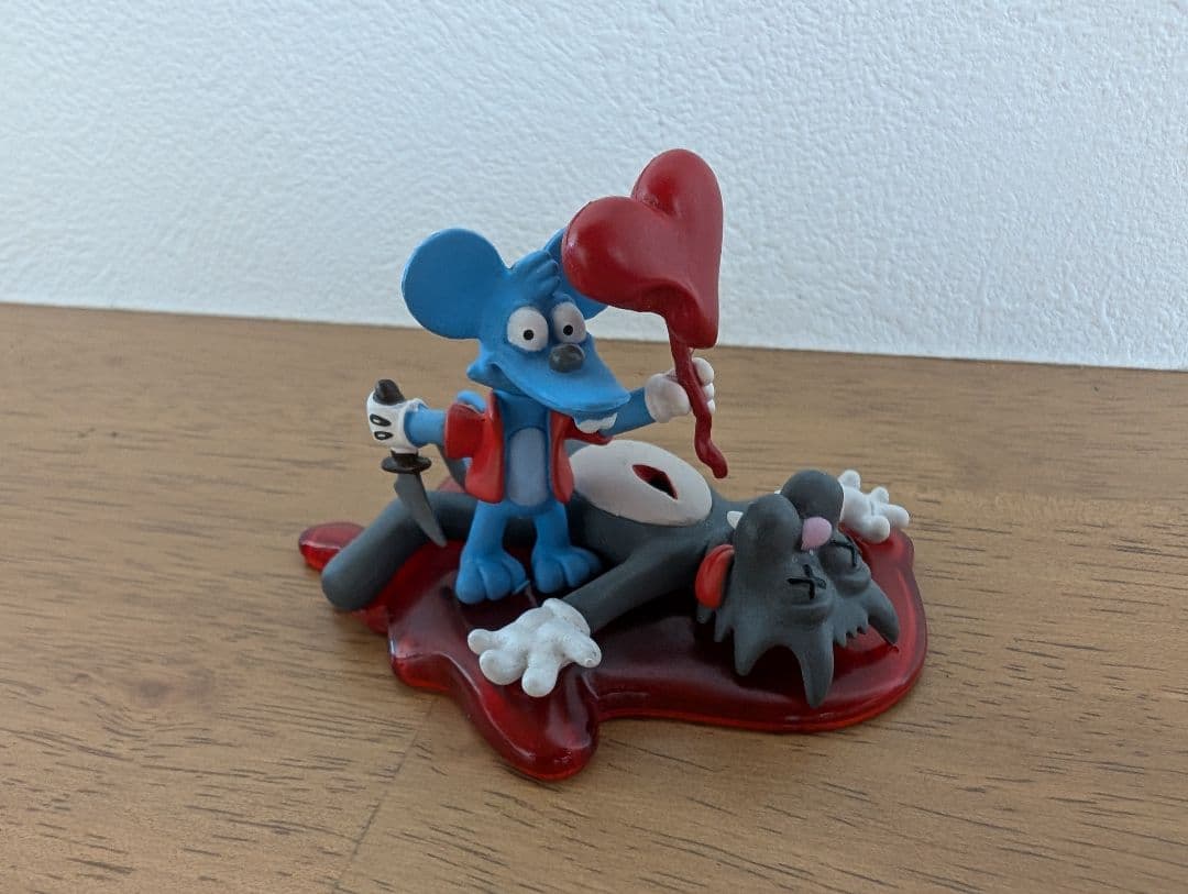 シンプソンズ フィギュア イッチー&スクラッチー the simpsons - メルカリ