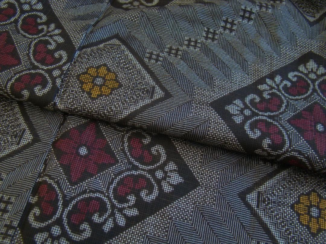 創作用 本場 奄美 龍郷 大島紬・泥染 白大島 正絹 計3枚 セット Vs531