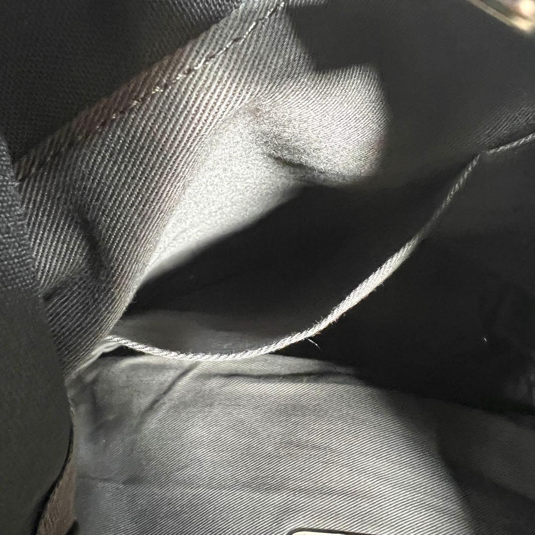 極美品　ラシット 《WEB限定》コーデュラナイロン　2WAYミニトート　ブラック