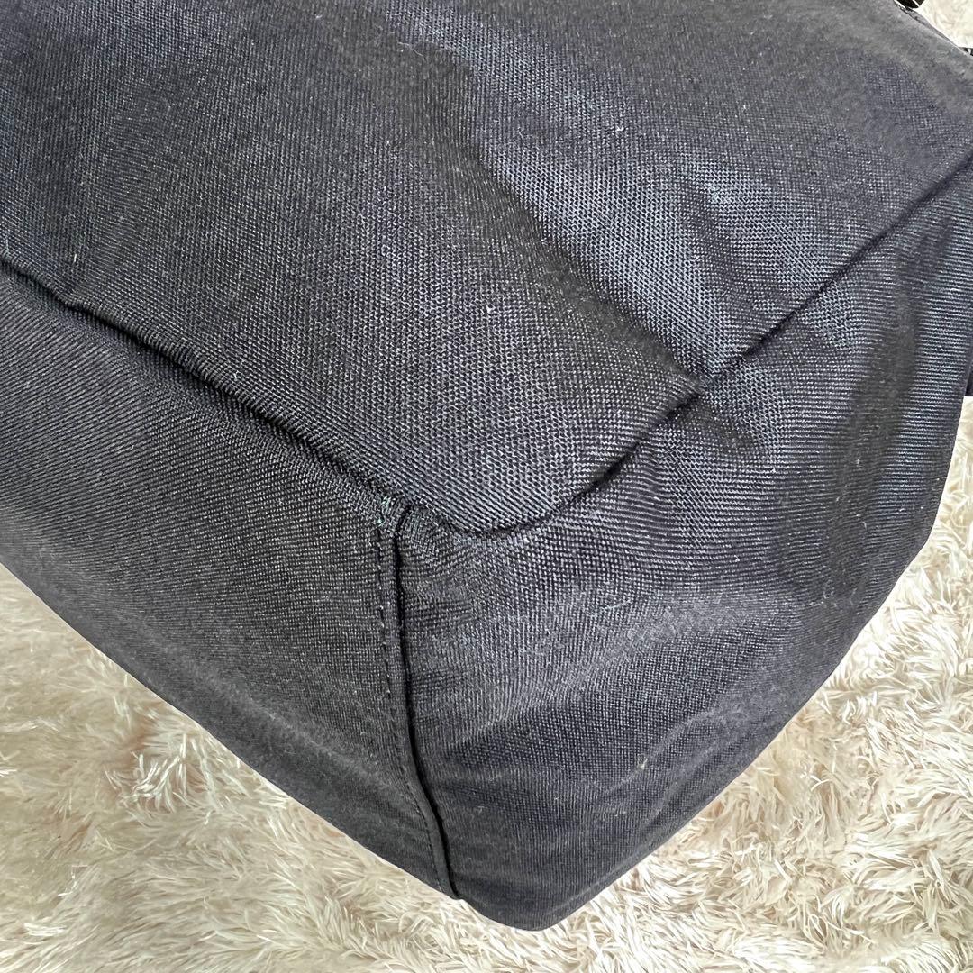 極美品　ラシット 《WEB限定》コーデュラナイロン　2WAYミニトート　ブラック