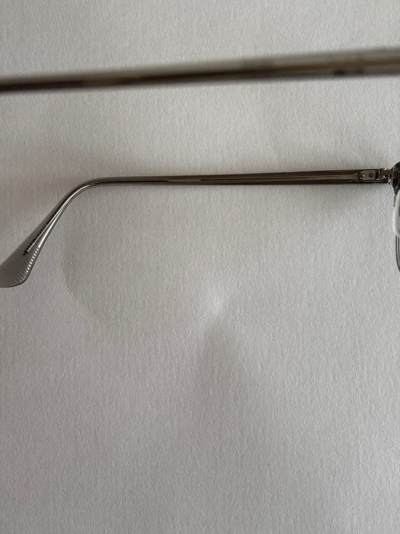 パリミキ Reboot 215 ボストン メガネ 眼鏡 シルバー/ライトグレー