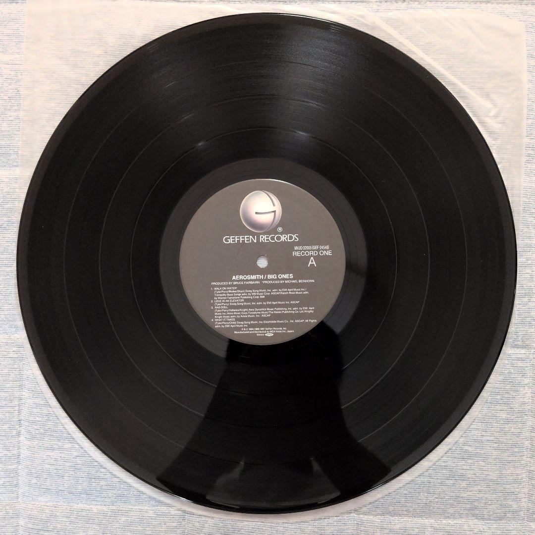 Aerosmith BIG ONES レコード - メルカリ