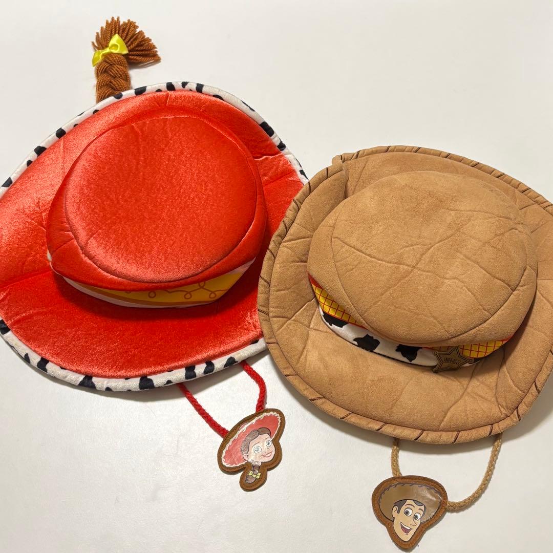 ディズニー ウッディー ジェシー ハット 2個セット 帽子 レア トイ