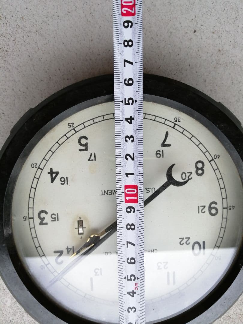 U.S.NAVY WW2 DECK CLOCK 40年代　50年代　ビンテージ