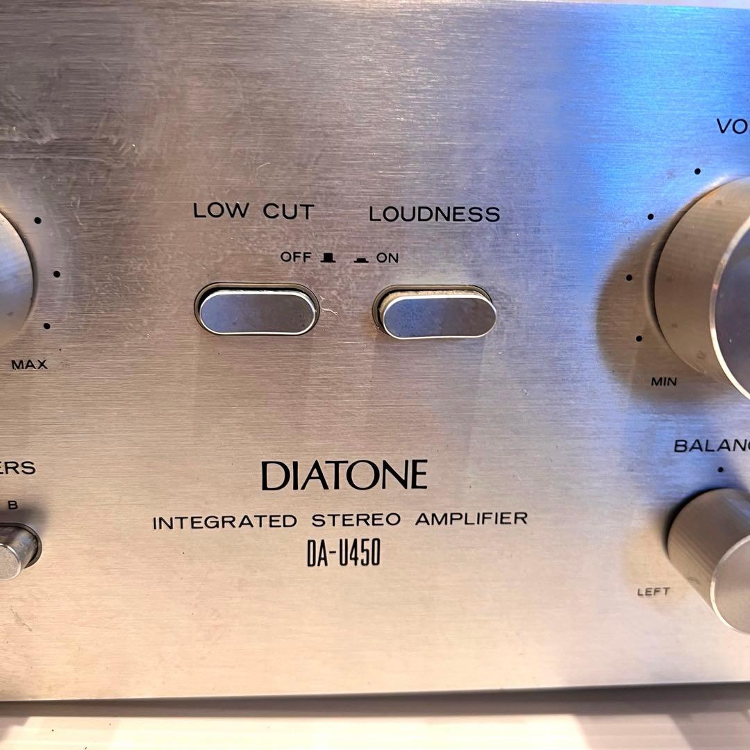 DIATONE DA-U450 / ダイヤトーン プリメインアンプ♪ - メルカリ