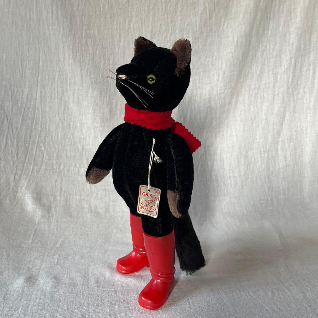 アンティーク ドイツ グリズリー社 黒ねこ