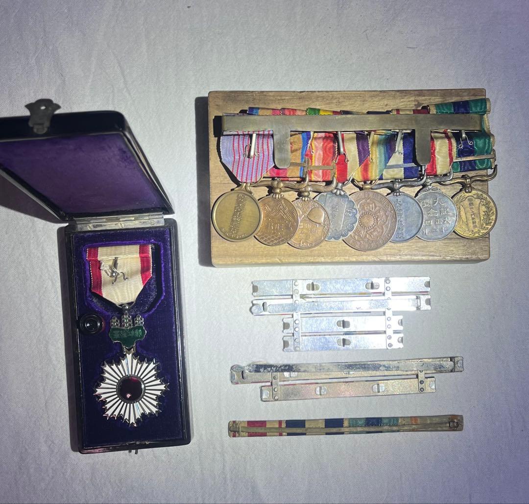 勲四等旭日小綬 メダルバー 略綬板 - メルカリ