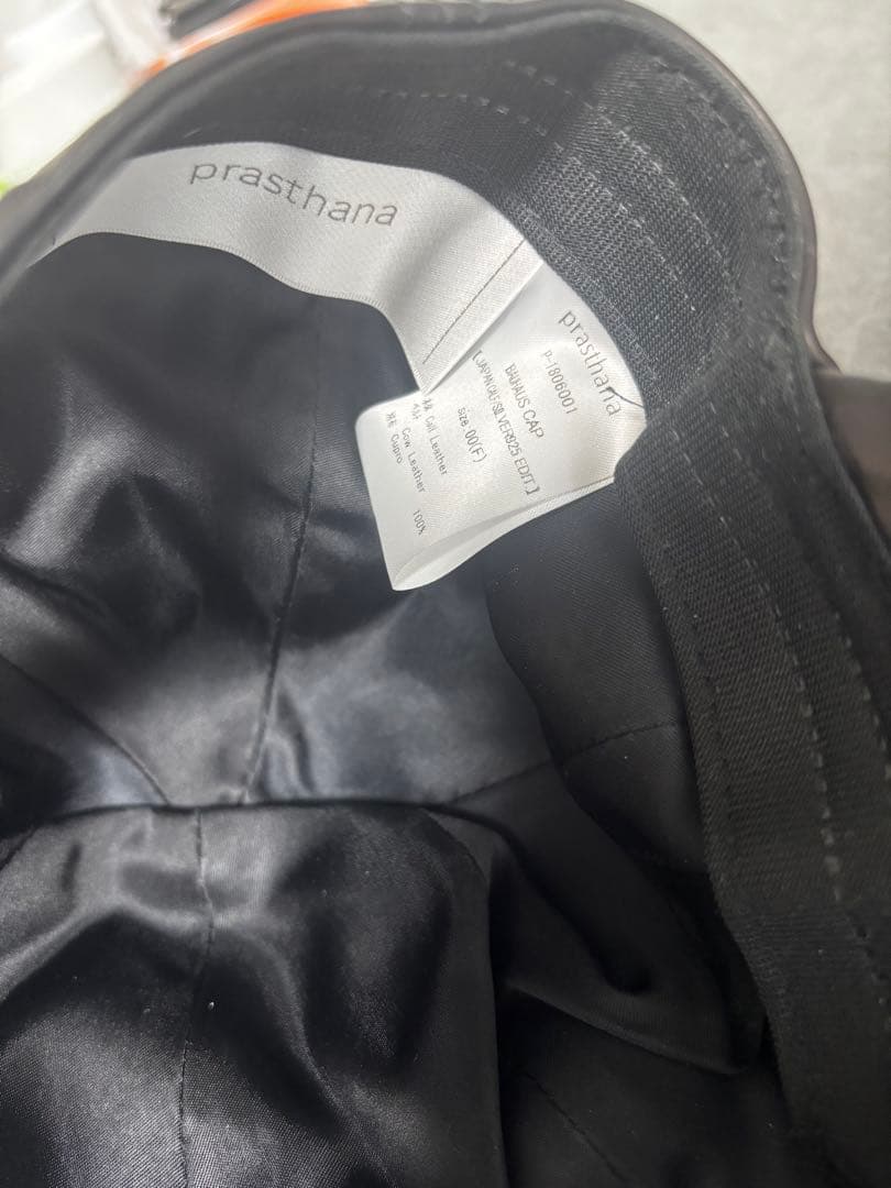 prasthana】BAUHAUS CAP JAPAN CALF/SV925 - メルカリ