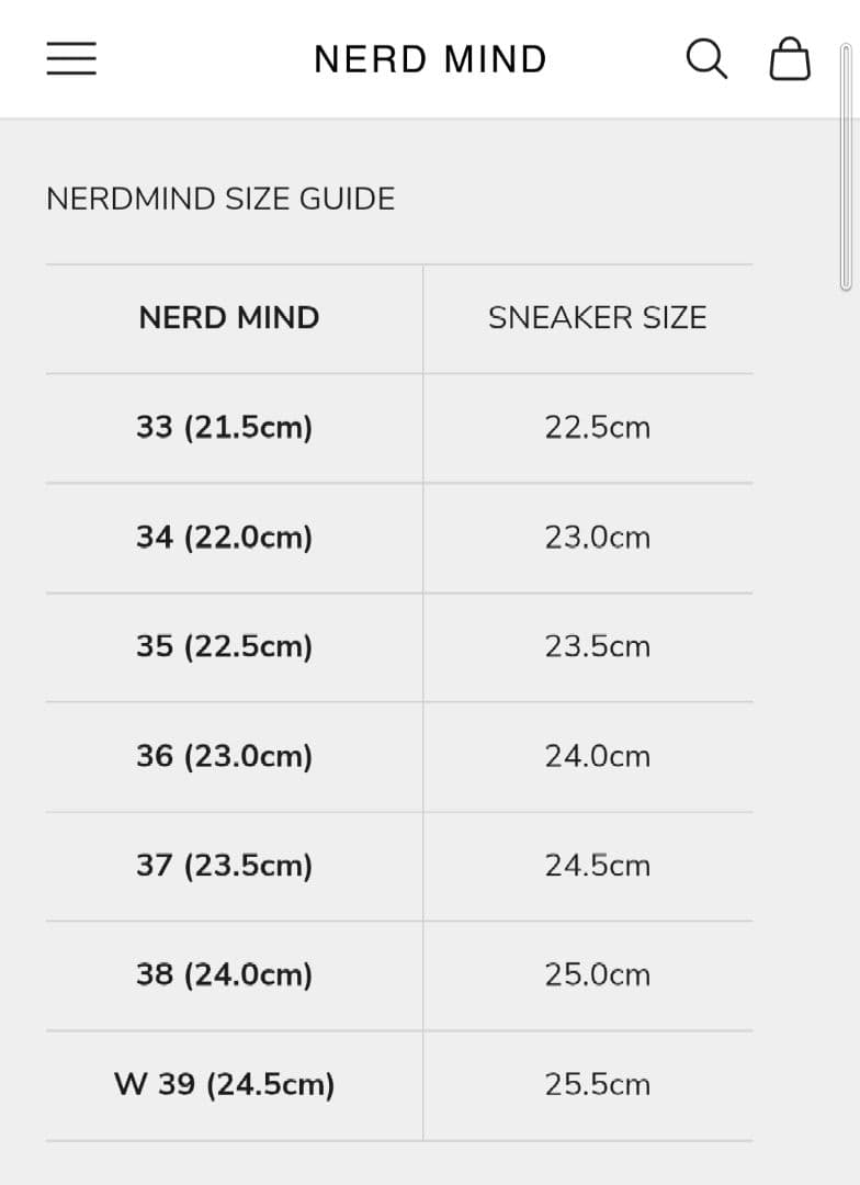 NERD MIND　CINQUE (WOMEN)　ナードマインド