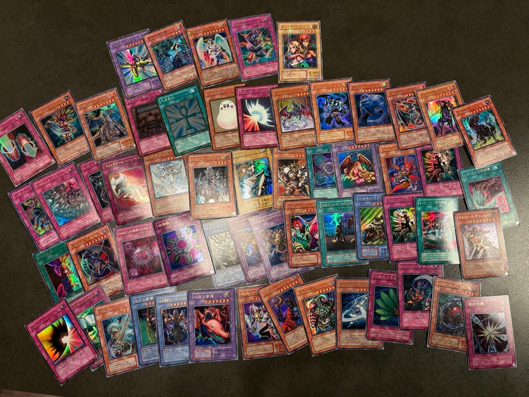 引退品 パラレル・ウルトラレア まとめ売り キズあり遊戯王58枚セット