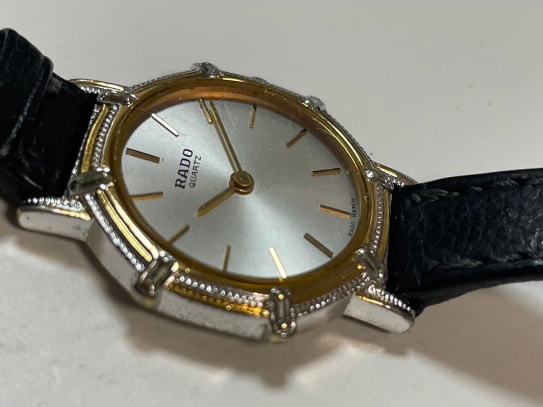RADO QUARTZ ラドー クォーツ レディース腕時計 ゴールド シルバー