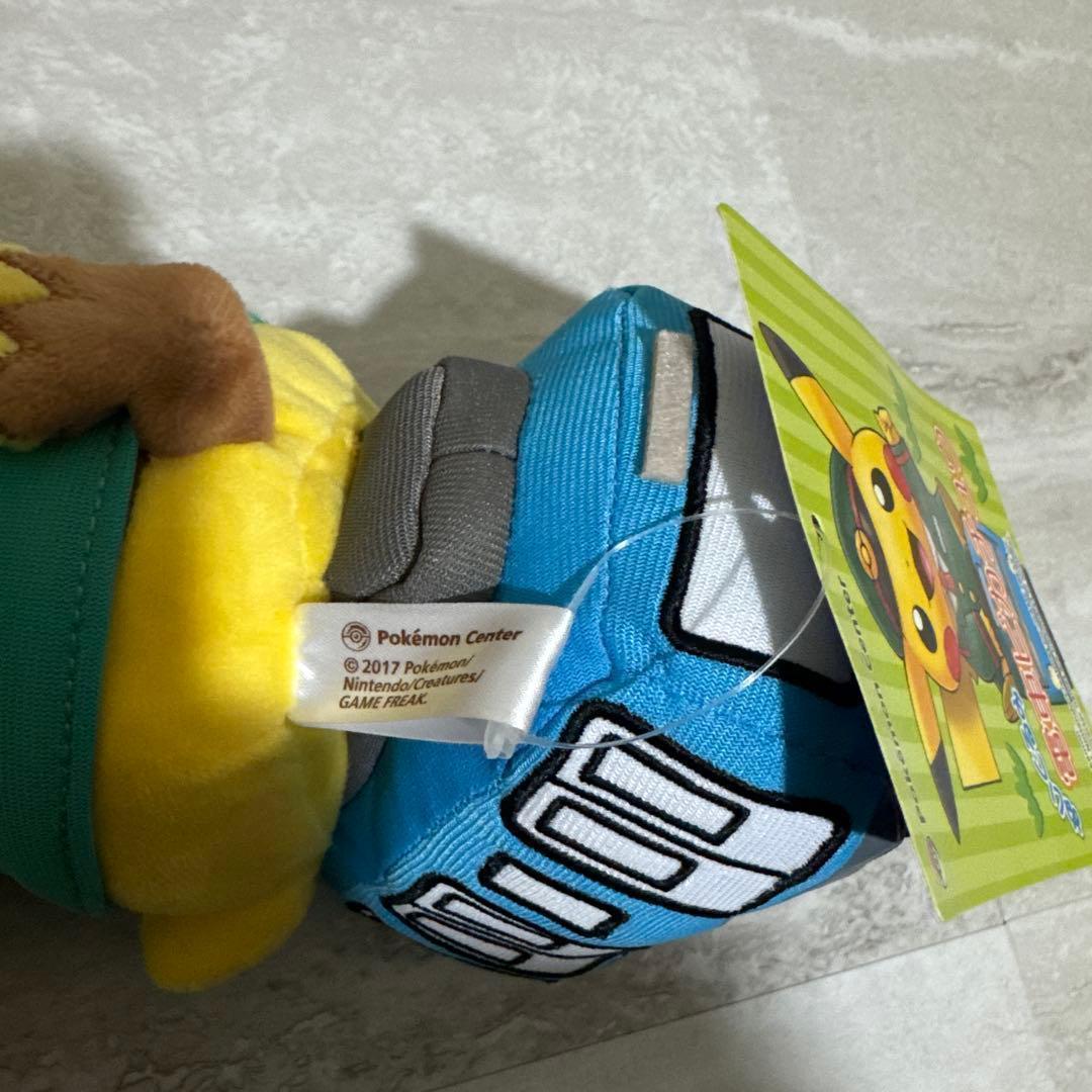 2体セット タグ付き 飛行機ピカチュウ 電車ピカチュウ ぬいぐるみ