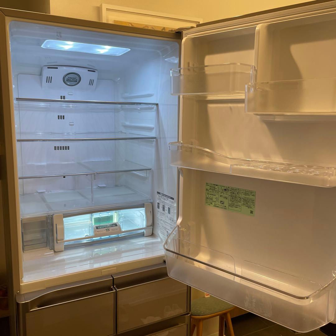 日立 大型 冷蔵庫 415L R-S4200E 真空チルド 梱包・発送たのメル便