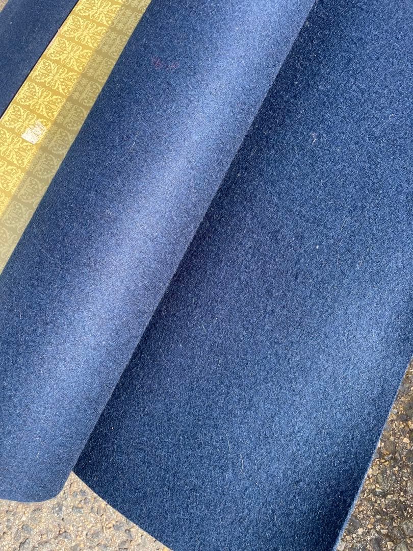 紺 毛氈 3本セット 茶道具 座敷 元箱付き - メルカリ