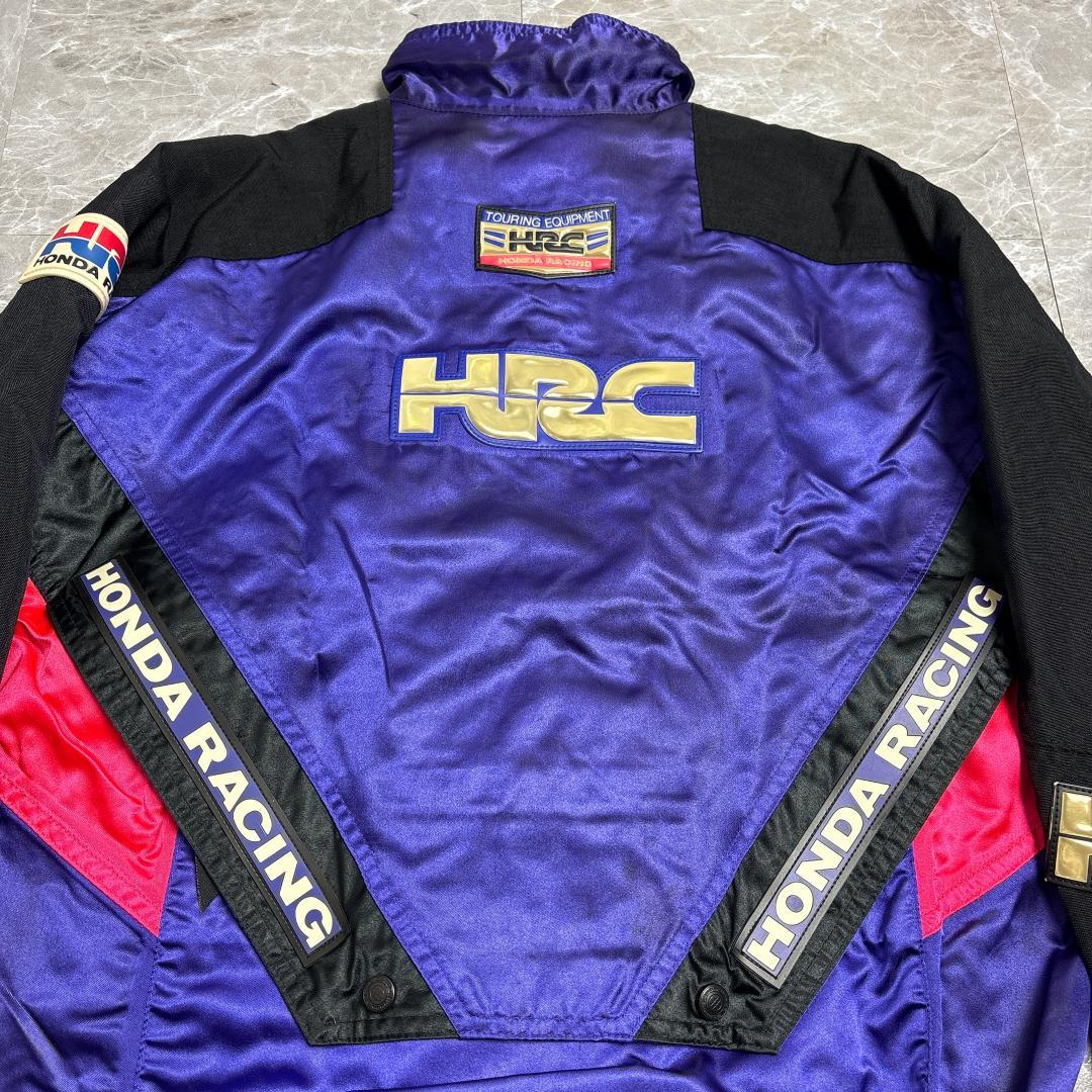80s HRC HONDA RACING レーシング ナイロン ジャケット L - ジャケット