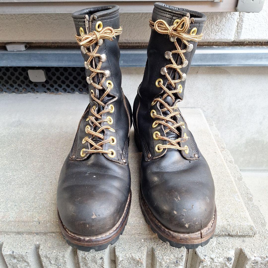 CAROLINA PT91 VINTAGE ロガーブーツ 8E 茶芯 希少