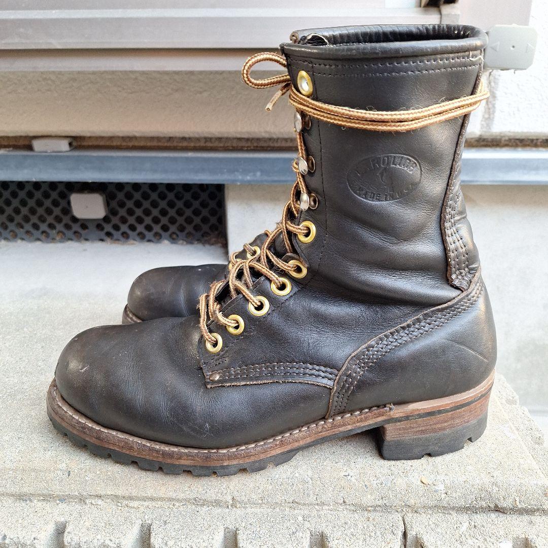 CAROLINA PT91 VINTAGE ロガーブーツ 8E 茶芯 希少