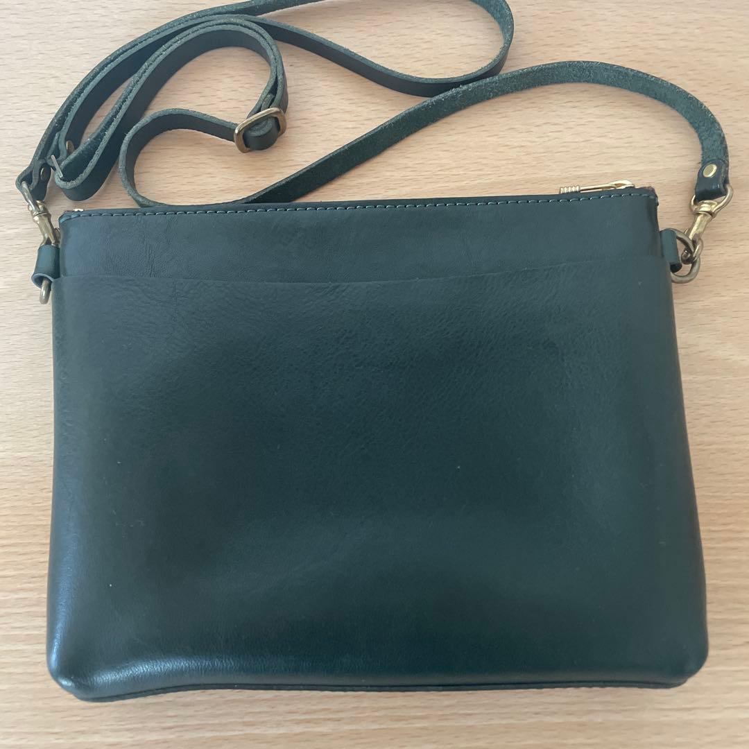 LONA Sleek sacoche -middle- ブリティッシュグリーン