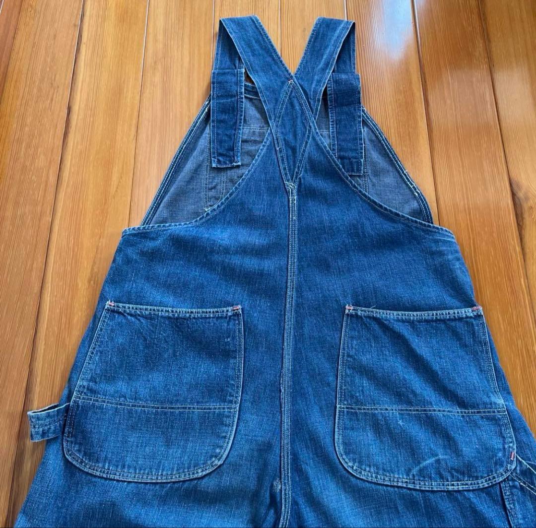 40s〜デニム オーバーオール DRUM MAJOR オリジナル 50s 60s