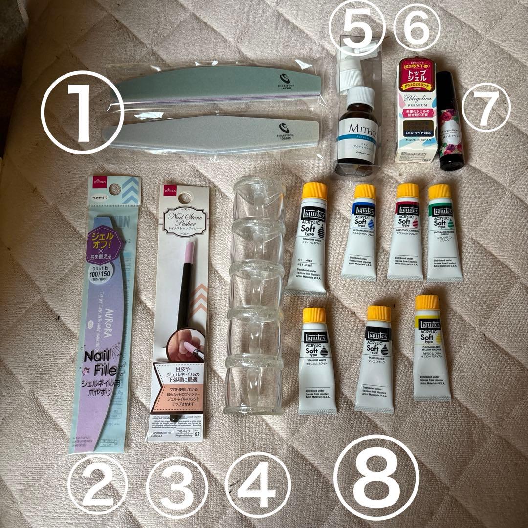 ネイル道具 バラ売り可 ネコポス送料無料】ネイルパーツ 3Dクリアラメローズパーツ 全5種 10個